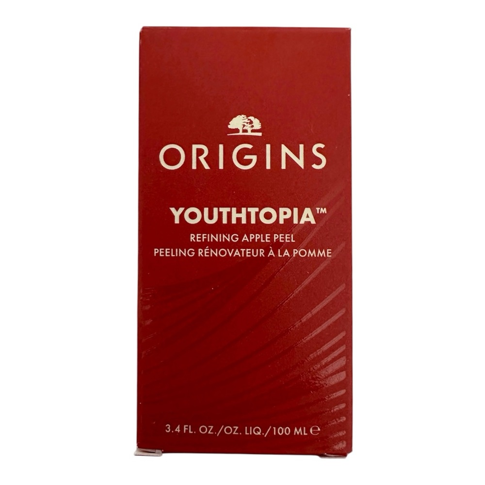 NIB Origins Youthtopia Refining Apple Peel 3.4 fl oz Exfoliating Selfcare
